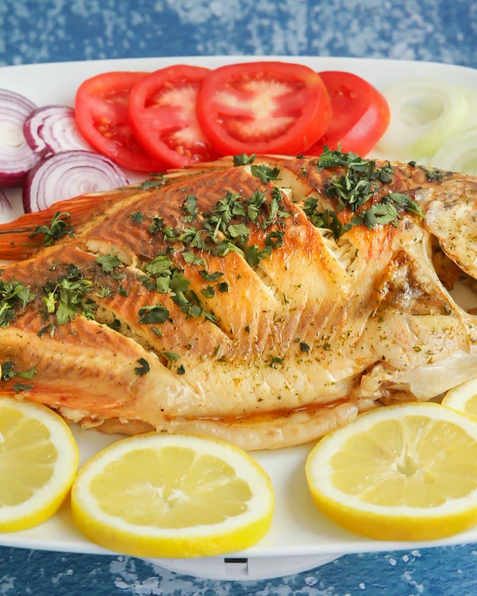 Dorade grillée au citron