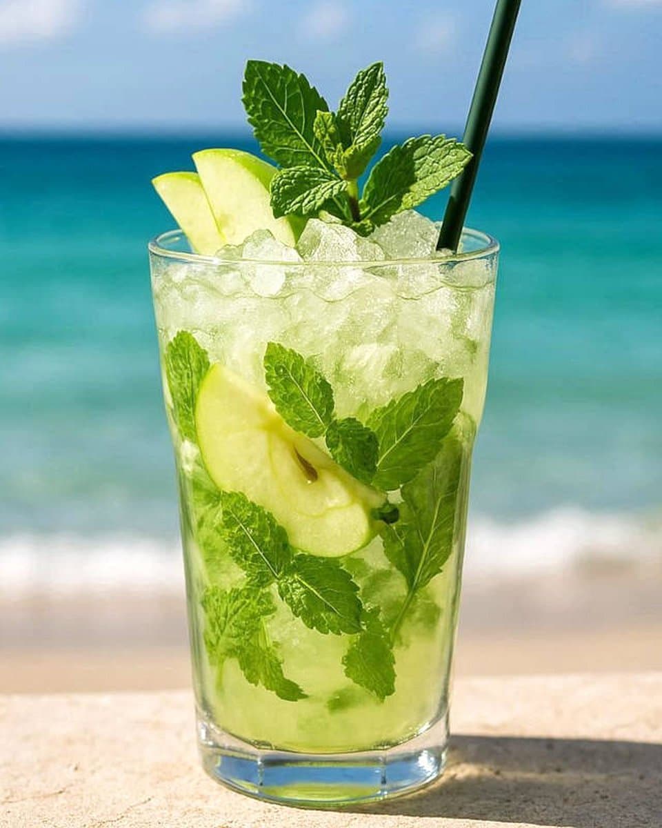 Cocktail à la menthe