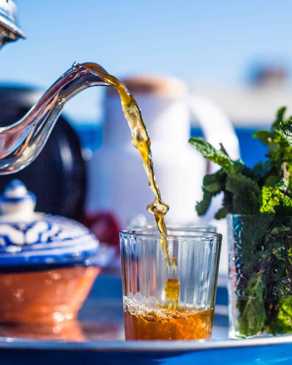 Thé à la menthe