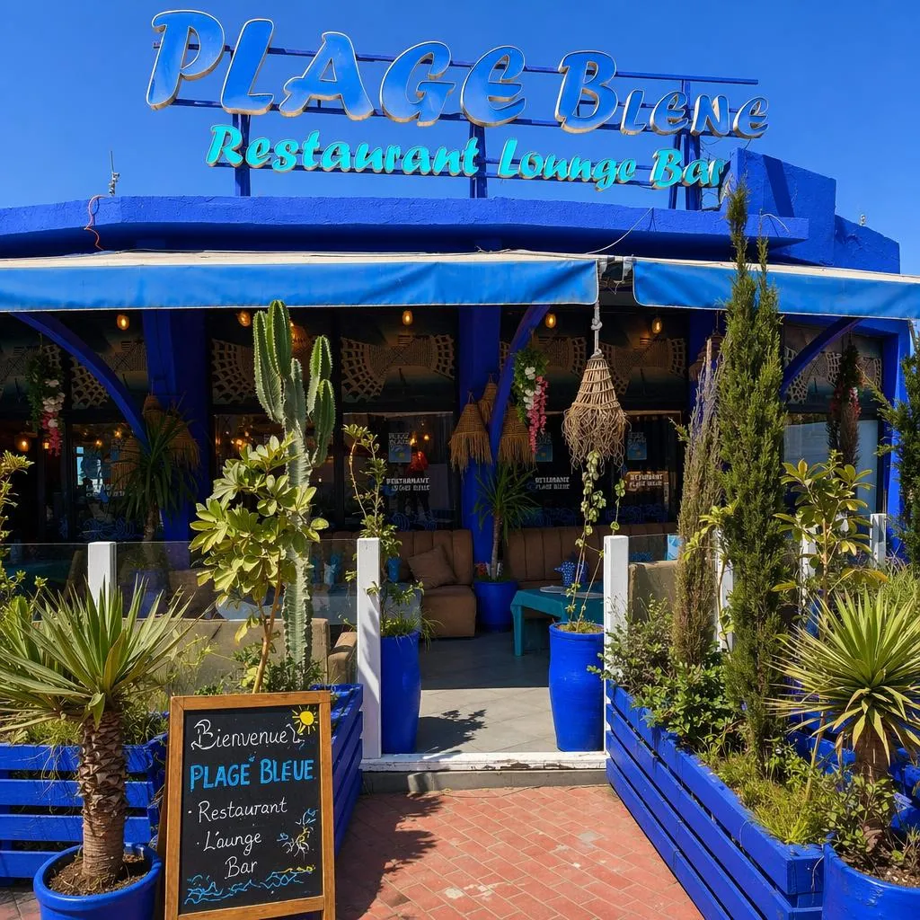 Plage Bleue · Restaurant Lounge Bar